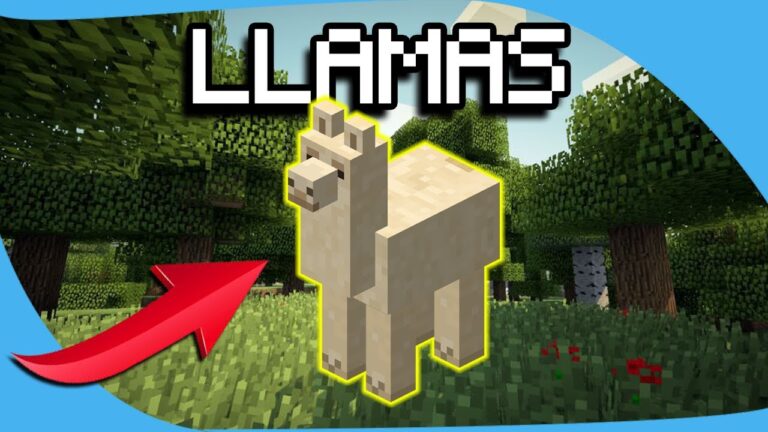 C&oacute;mo montar una llama en Minecraft: Gu&iacute;a completa