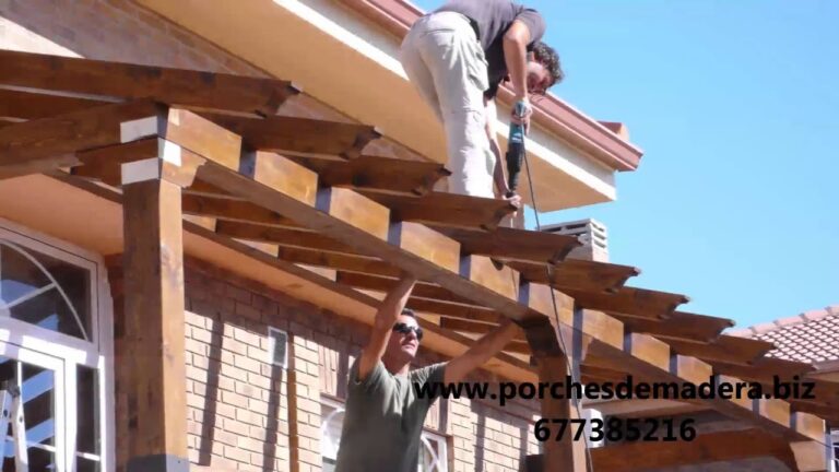 Cómo construir un porche de madera: Guía práctica