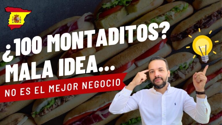 Guía para montar un 100 Montaditos: Paso a paso