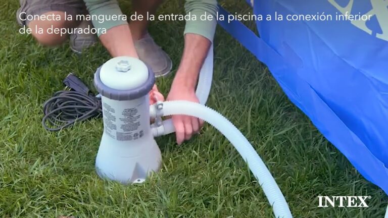 C&oacute;mo montar una depuradora Intex: gu&iacute;a simplificada