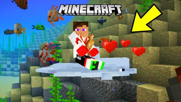 Gu&iacute;a para Montar Delfines en Minecraft