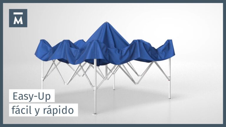 Guía para montar una carpa plegable de forma sencilla