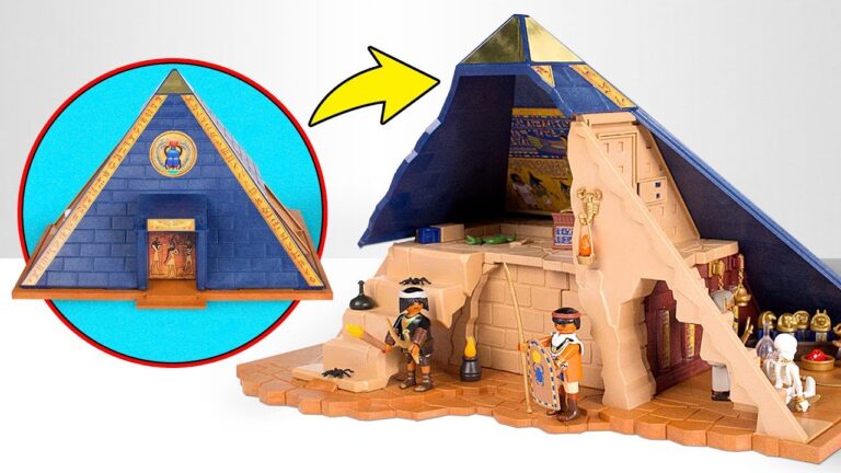 Guía para armar la pirámide de Playmobil