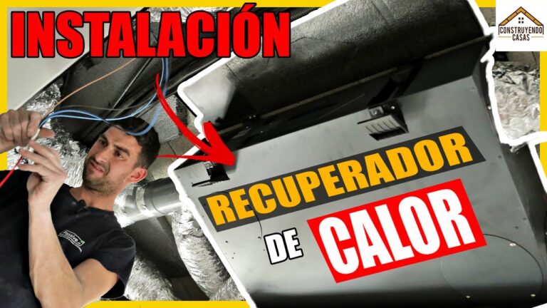 Guía para montar un recuperador de calor eficiente