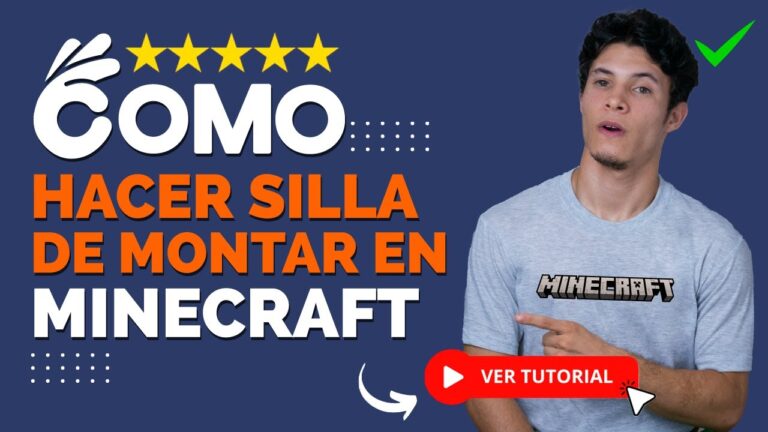 Gu&iacute;a para craftear una silla de montar