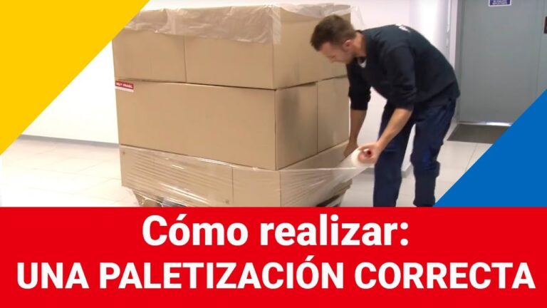C&oacute;mo montar un palet de forma eficiente