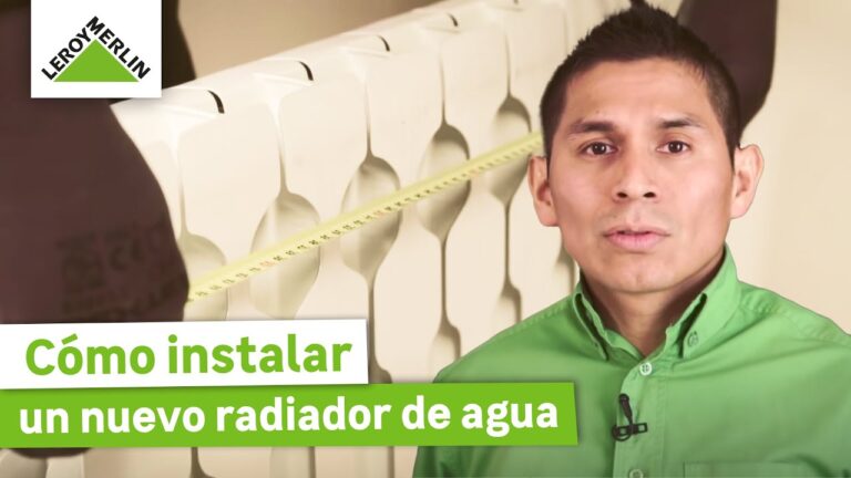 Gu&iacute;a para montar un radiador de agua: Paso a paso