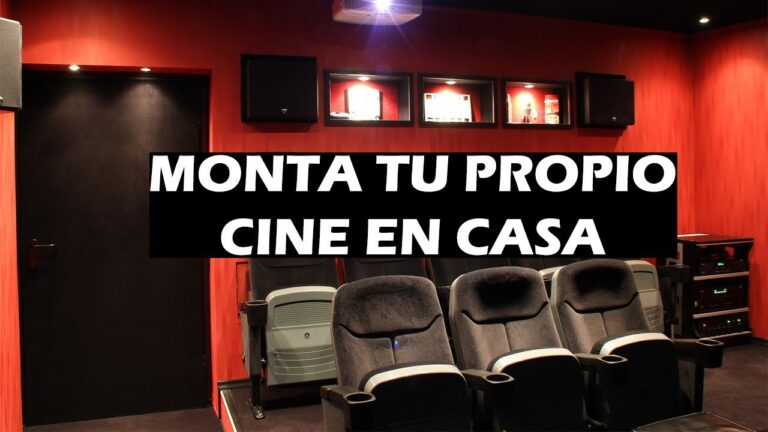 Gu&iacute;a para montar un cine en casa: todo lo que necesitas saber