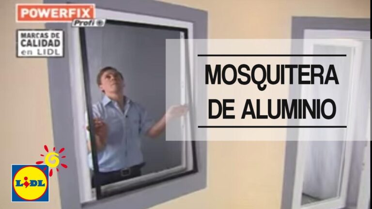 Guía para montar una mosquitera de Lidl de forma sencilla