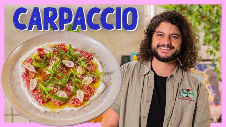 Gu&iacute;a para montar carpaccio en casa de forma f&aacute;cil y deliciosa