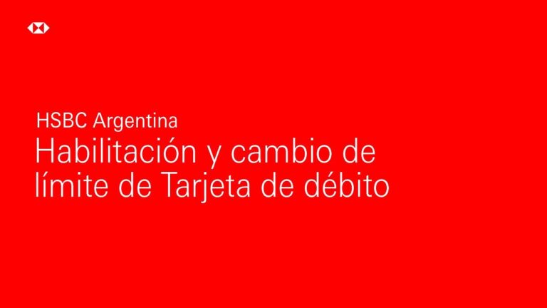 C&oacute;mo modificar el l&iacute;mite de transferencia en HSBC