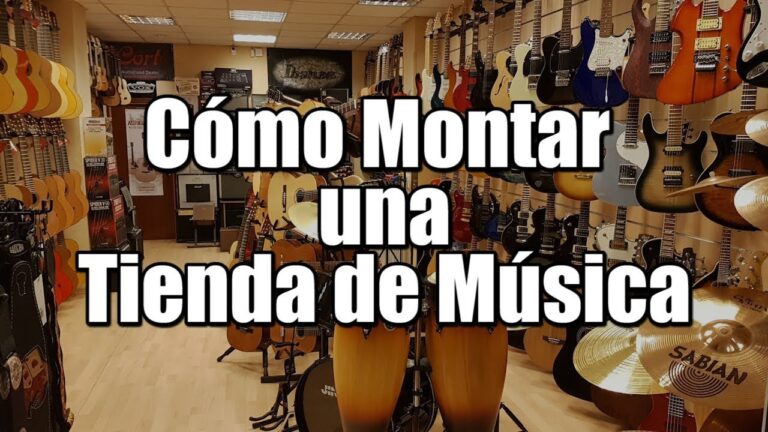 Guía para montar una tienda de música: Consejos clave
