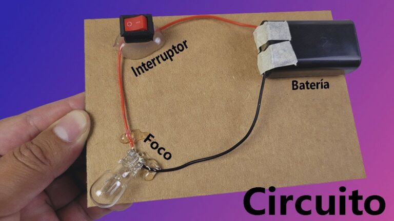 Guía para montar un circuito eléctrico: Paso a paso