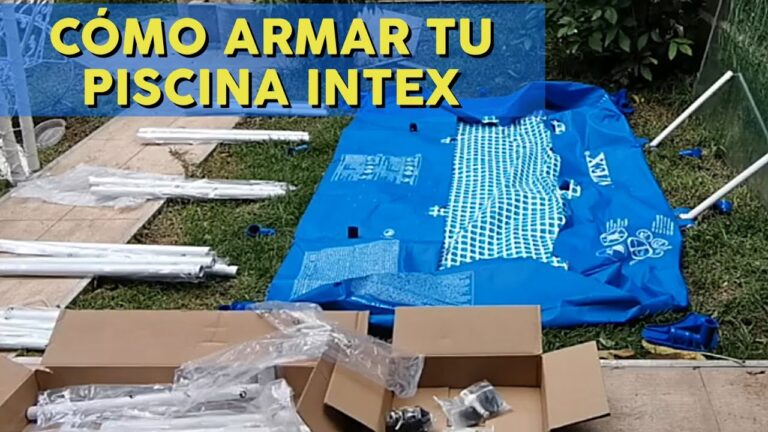 Guía para armar tu piscina Intex de forma rápida y sencilla