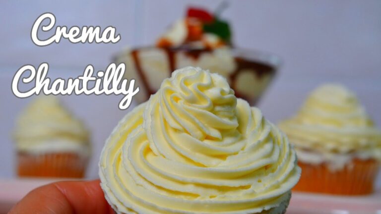 Gu&iacute;a para montar crema chantilly de manera perfecta