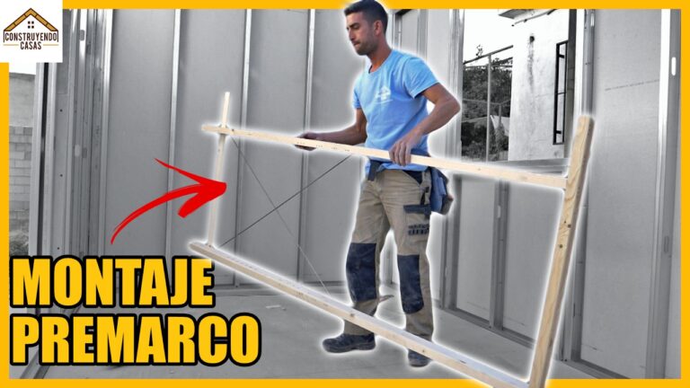 Cómo montar un premarco de puerta