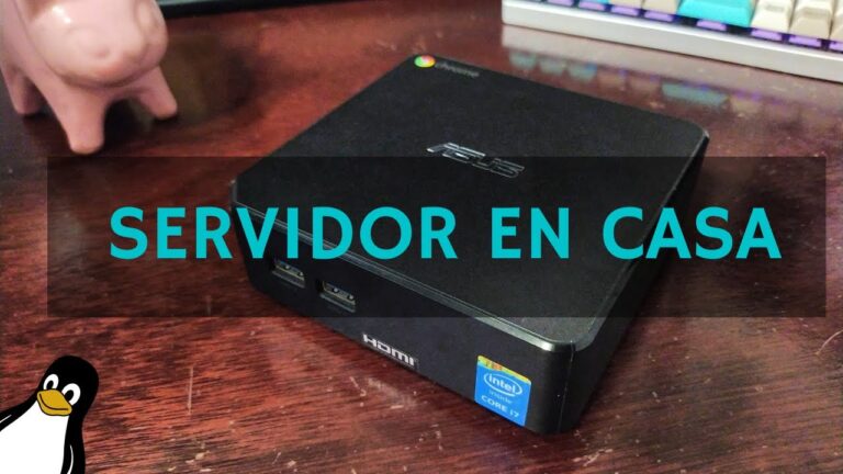 Gu&iacute;a para montar un servidor en casa de forma sencilla