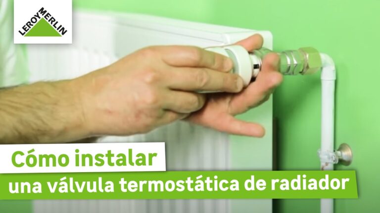 Guía para montar una válvula termostática de forma eficiente
