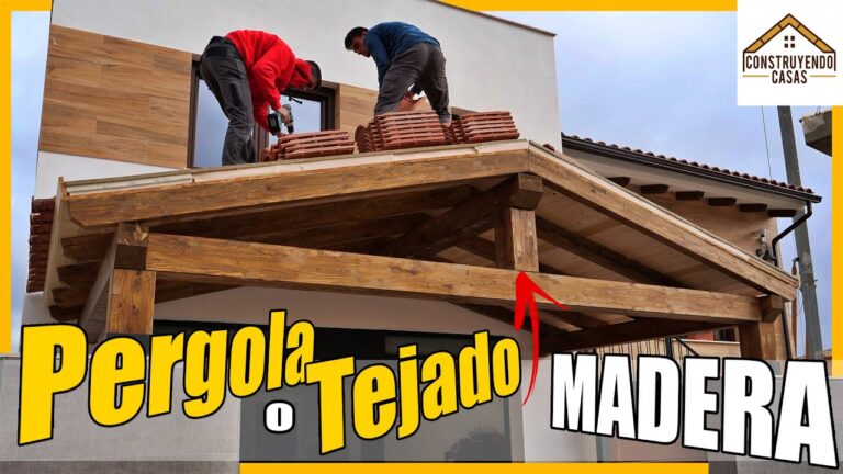 Gu&iacute;a para montar un tejado de madera de forma eficiente