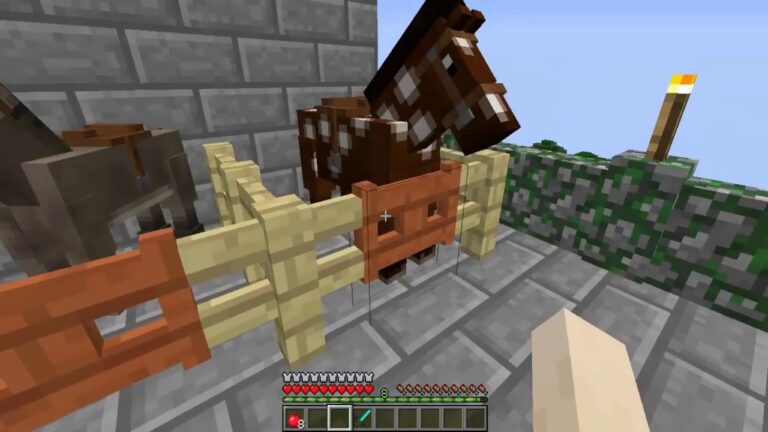 10 formas de desmontar un caballo en Minecraft
