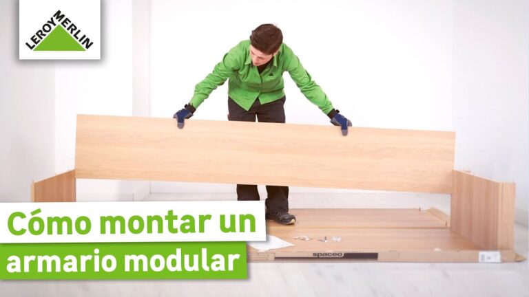 Gu&iacute;a r&aacute;pida para armar un armario de Leroy Merlin