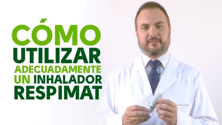 Guía para montar el inhalador Spiolto de forma óptima