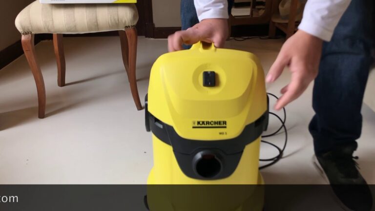 Cómo montar un aspirador Kärcher