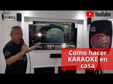 Guía para montar un karaoke casero de forma sencilla