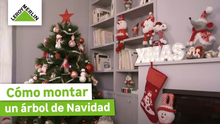 Guía para armar tu árbol de Navidad con Leroy Merlin