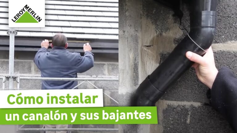 Guía para montar un canalón: Pasos sencillos y efectivos