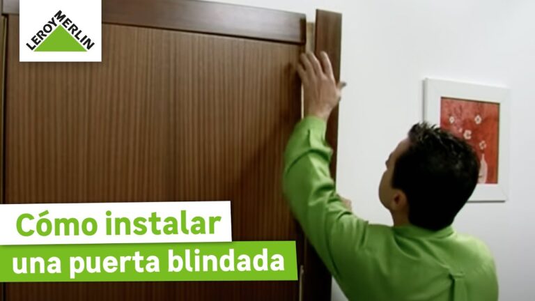 Gu&iacute;a para instalar una puerta blindada: Paso a paso
