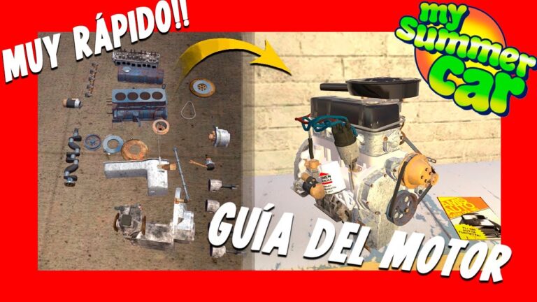 C&oacute;mo montar el motor en My Summer Car
