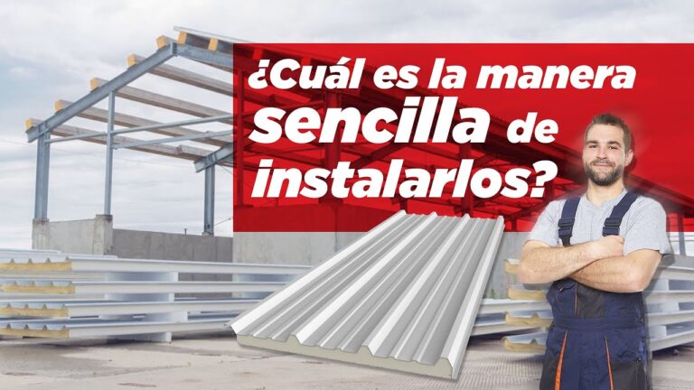 Construcci&oacute;n de techos de chapa sandwich: gu&iacute;a completa