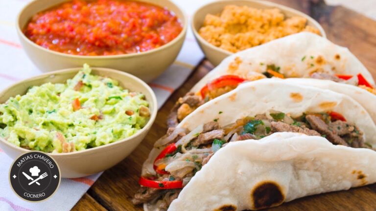 Guía para armar tacos mexicanos
