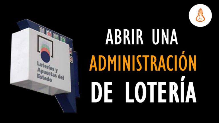 Guía para montar una administración de lotería