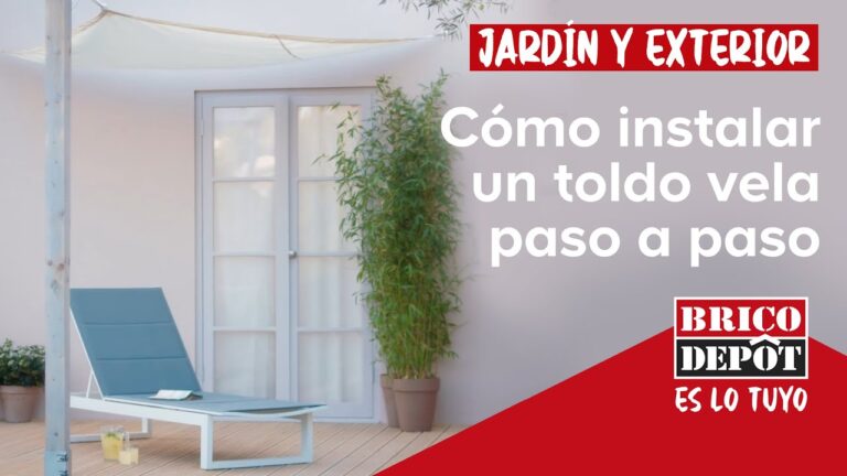 Guía para montar un toldo vela: Paso a paso
