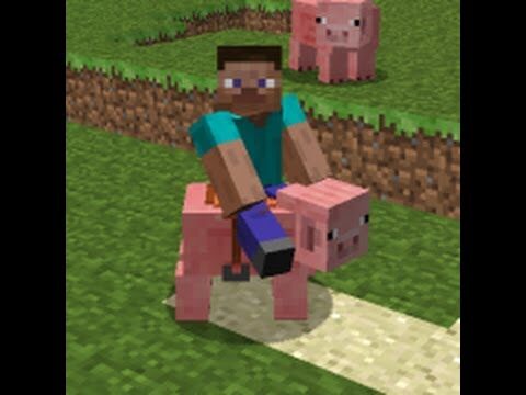 Cómo montar un cerdo en Minecraft