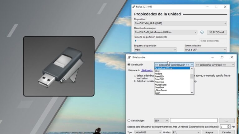 Gu&iacute;a para Montar una ISO en un USB