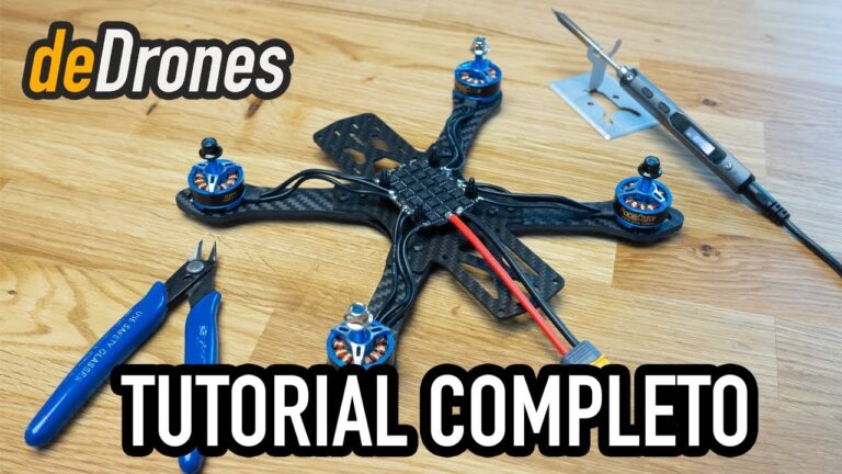 Gu&iacute;a para armar un dron paso a paso