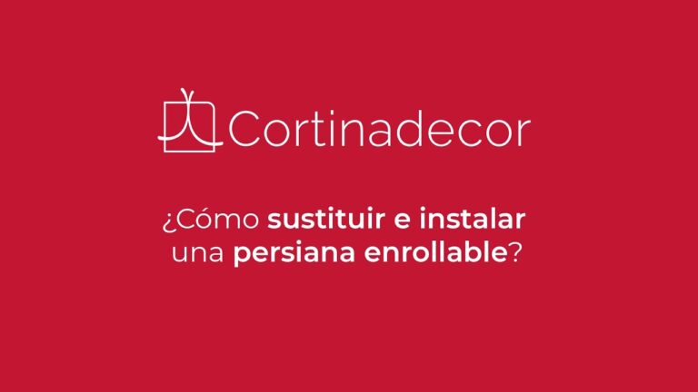 Gu&iacute;a para montar una persiana antigua