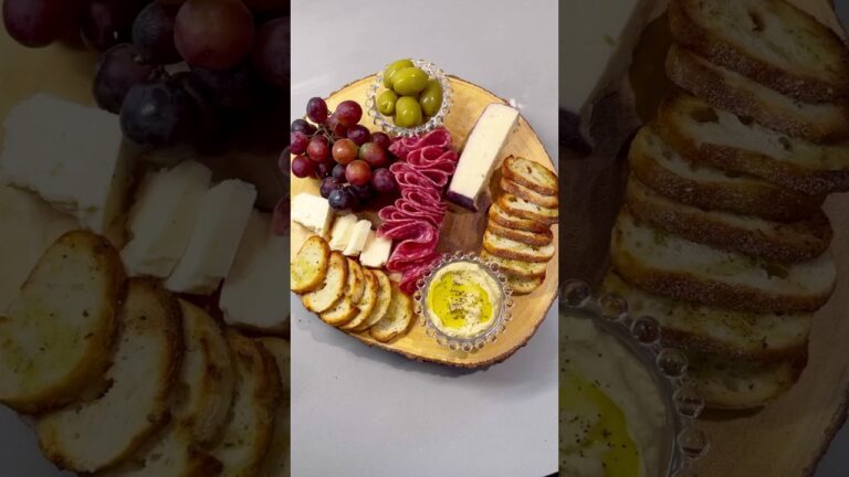 Cómo armar una mesa de fiambres de manera fácil y elegante