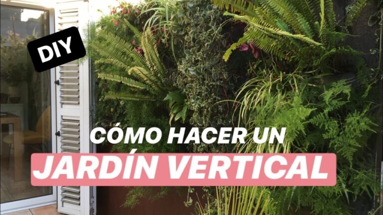 Gu&iacute;a para montar un jard&iacute;n vertical