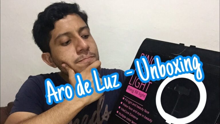 Guía para montar un ring fill light