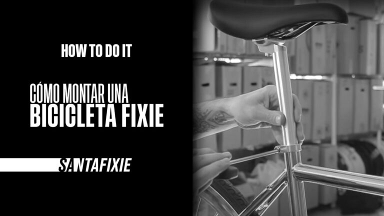 Cómo armar una fixie: Guía completa