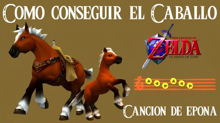 Gu&iacute;a para montar a Epona en Zelda Ocarina of Time