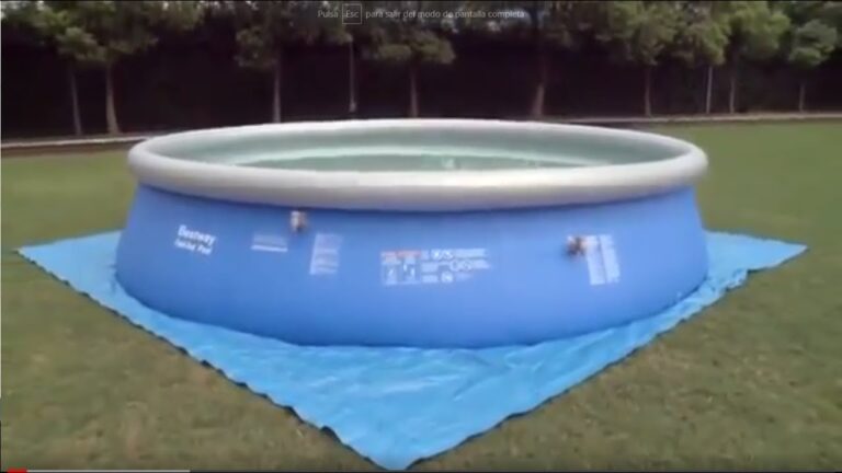 Guía rápida para montar una piscina Fast Set