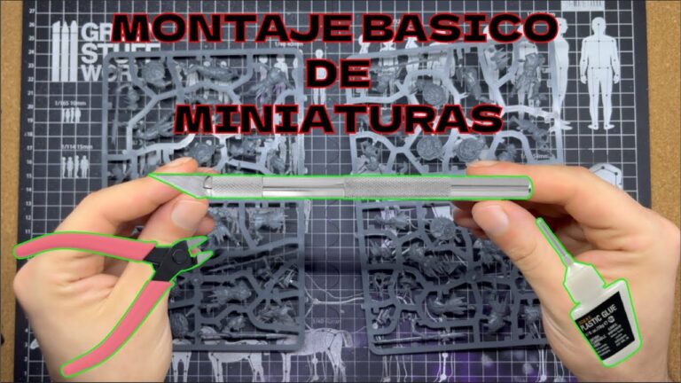 Gu&iacute;a para Montar Miniaturas: Paso a Paso
