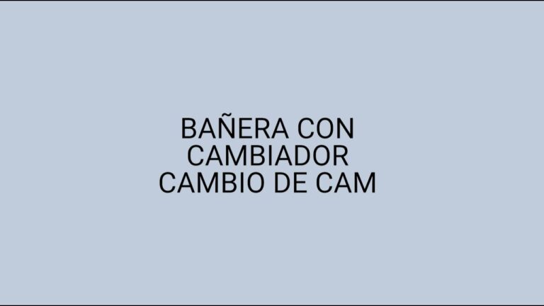 Cómo montar una bañera cambiador en casa