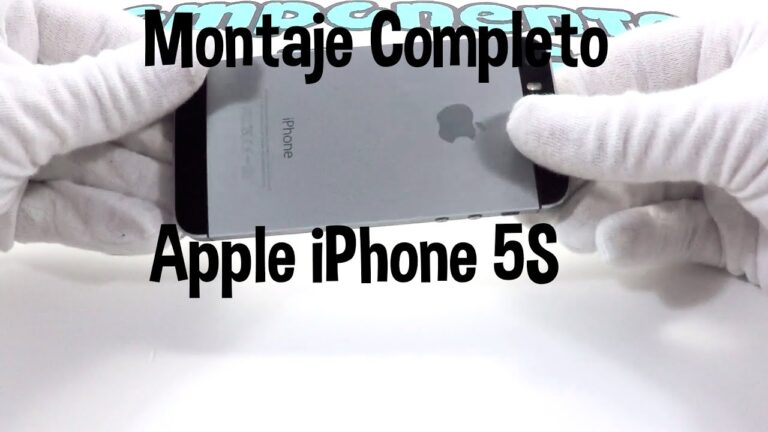 Gu&iacute;a para armar tu iPhone 5s de forma sencilla