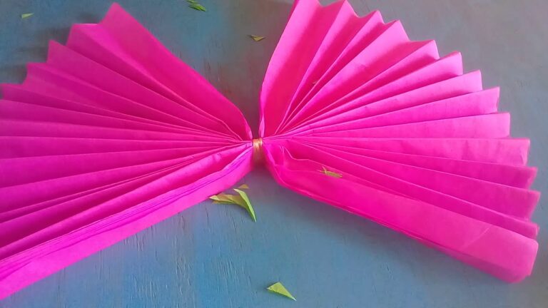 Guía para armar una flor de papel